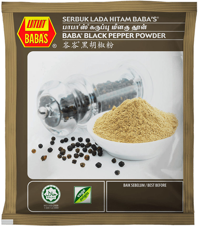 BABA'S BLACK  PEPPER POWDER
