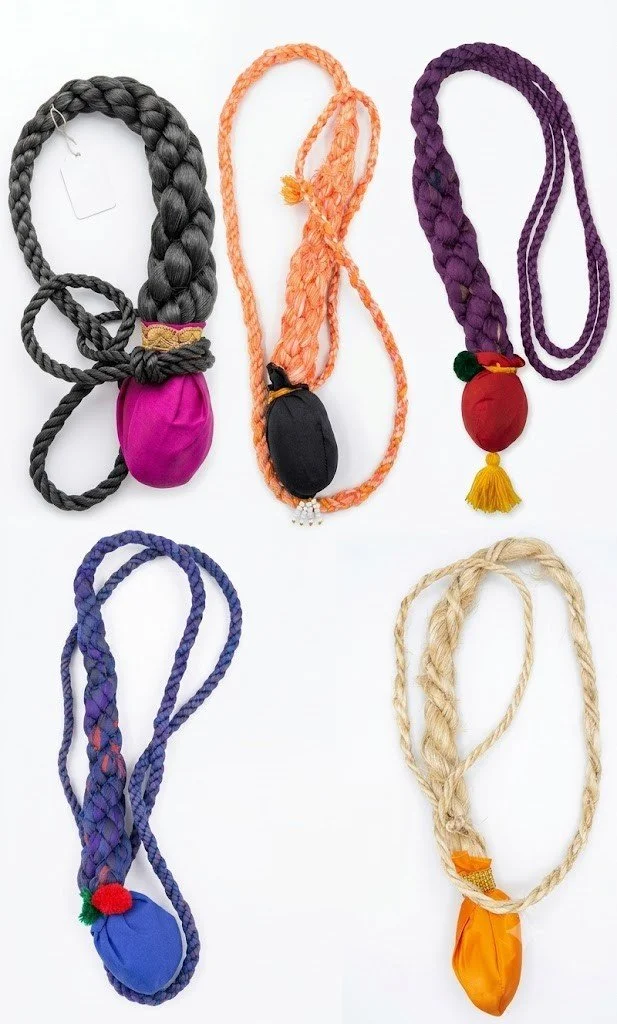 Sisal Fiber Karuppu Aiya Chattai– Traditional Handcrafted Whip for Pooja & Spiritual Rituals