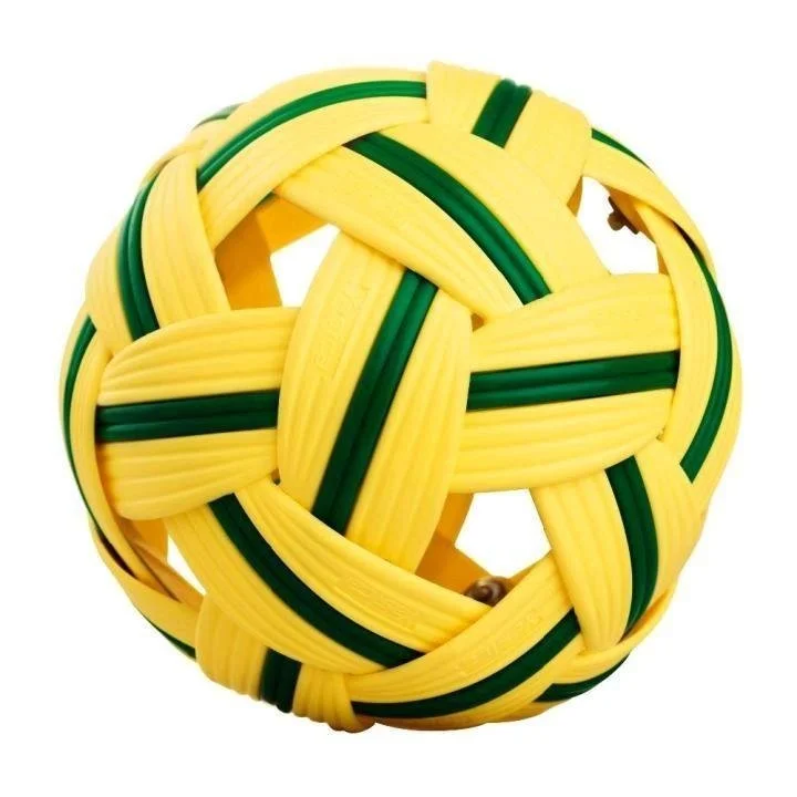 Premium Sepak Takraw Ball – Durable Synthetic Rattan Kick Volleyball for Tournament & Training, High-Bounce