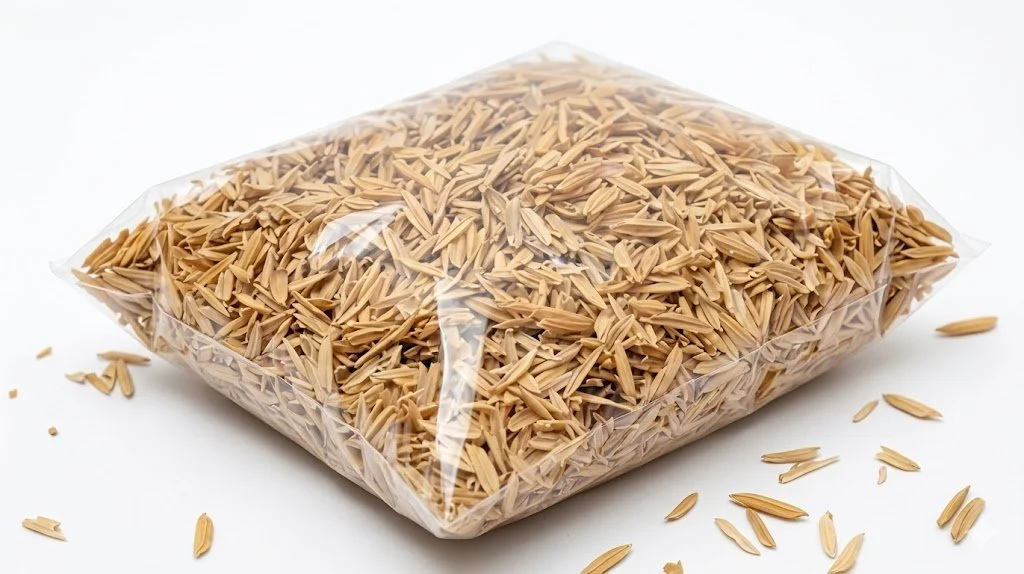 1kg-Rice Hulls ( Ummi / Sekam Padi )Sustainable Mulch and Aeration Medium for Gardening & Composting Organic & Chemical-Free