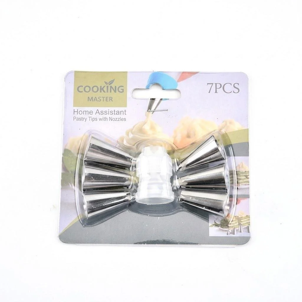 Professional Stainless Steel Icing Piping Nozzles with Coupler – Cupcake & Cake Frosting Tool Kit for Beginners
