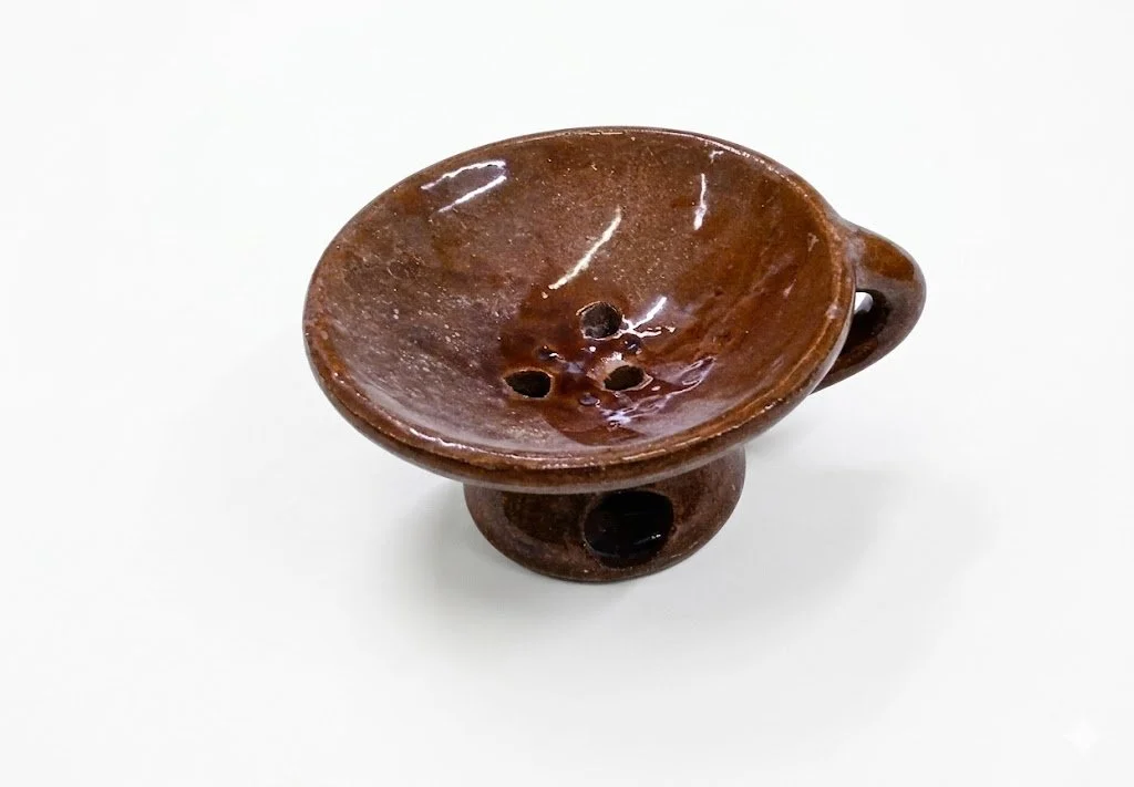 Traditional Terracotta Incense Burner - Clay Dhoop/Sambrani Holder for Home Fragrance