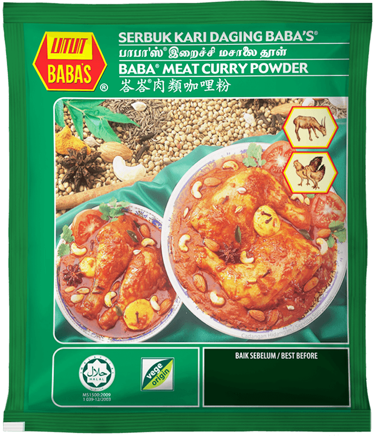 BABA'S CHICKEN  CURRY POWDER