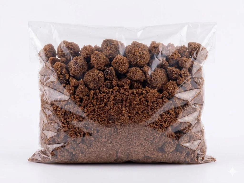 Natural Brown Sugar (Karuppu Sini / Gula Merah) – Unrefined, Mineral-Rich– Perfect for Baking, Coffee, and Traditional Desserts