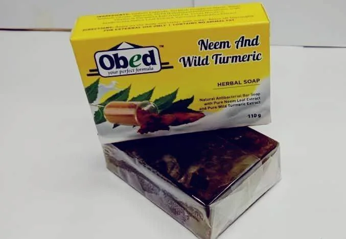 OBED NEEM AND TURMERIC SOAP / MANJAL / KUNYIT
