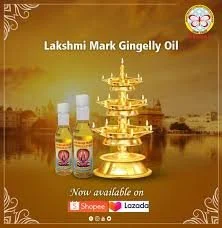 RENGA'S LAKSHMI MARK NALLA ENNAI / GINGELLY OIL/ MINYAK BIJAN