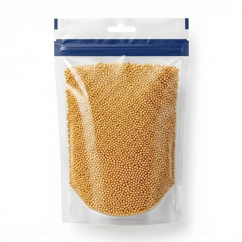 Yellow Mustard Seeds (Whole) Natural, Non-GMO & Pure Brassica Alba | Perfect for Pickling, Spice Blends, and Culinary