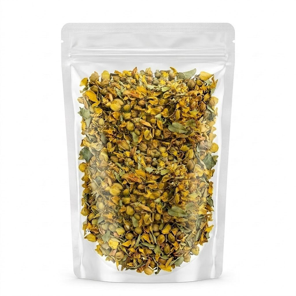 Dried Avarampoo Flowers (Senna Auriculata) - 100% Natural Whole Tanner’s Cassia for Herbal Tea & Wellness