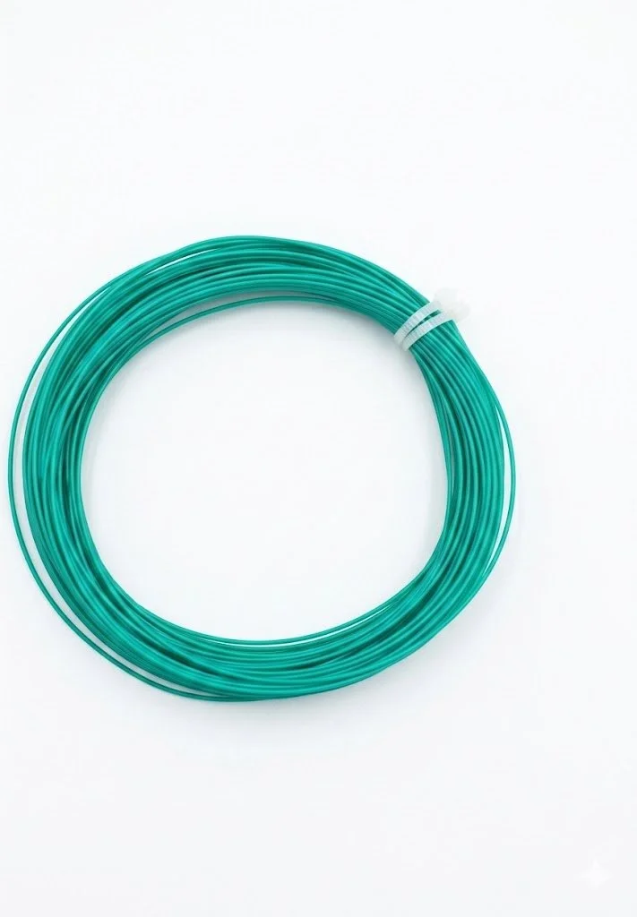 Premium PVC Coated Iron Wire Roll - Flexible Green Gardening & Craft Binding Wire