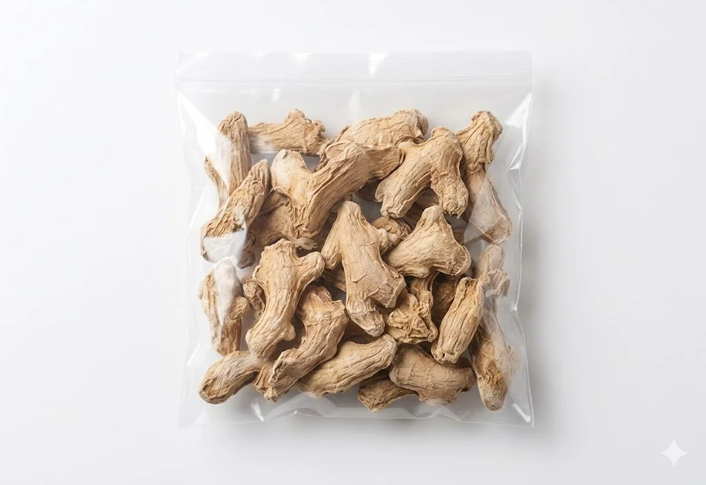 Authentic Sukku (Dried Ginger) – Hand-Selected Whole Dry Ginger for Tea, Cooking, and Wellness (100g)