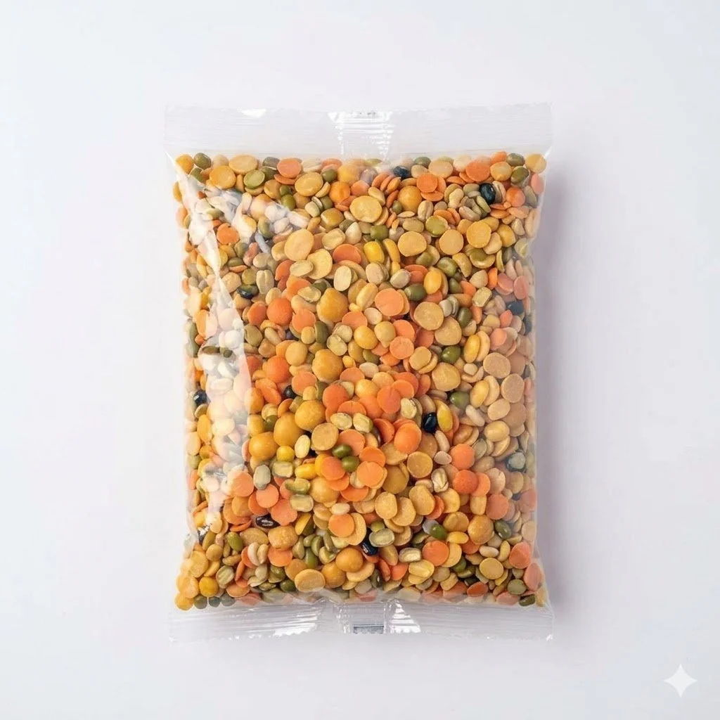 Premium Mixed Lentils Blend – All-Natural, High-Protein Assorted Pulses, Non-GMO – 1kg Sealed Bag
