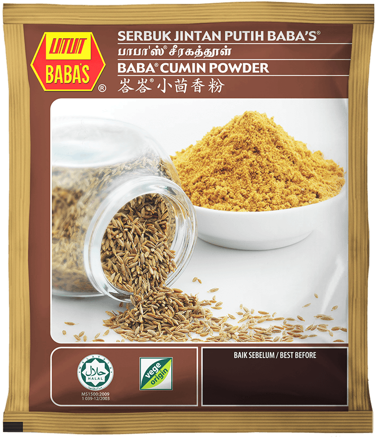 BABA 'S CUMIN  POWDER /  SIRAGATUL / JINTAN KECIL