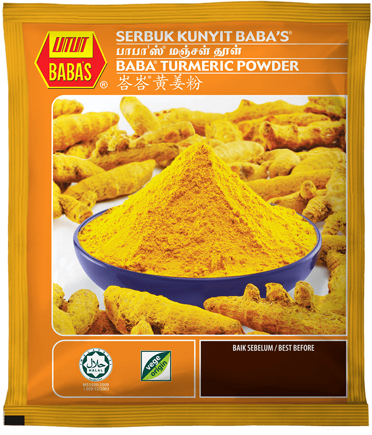 BABA' S TURMERIC POWDER / KUNYIT/ MANJAL