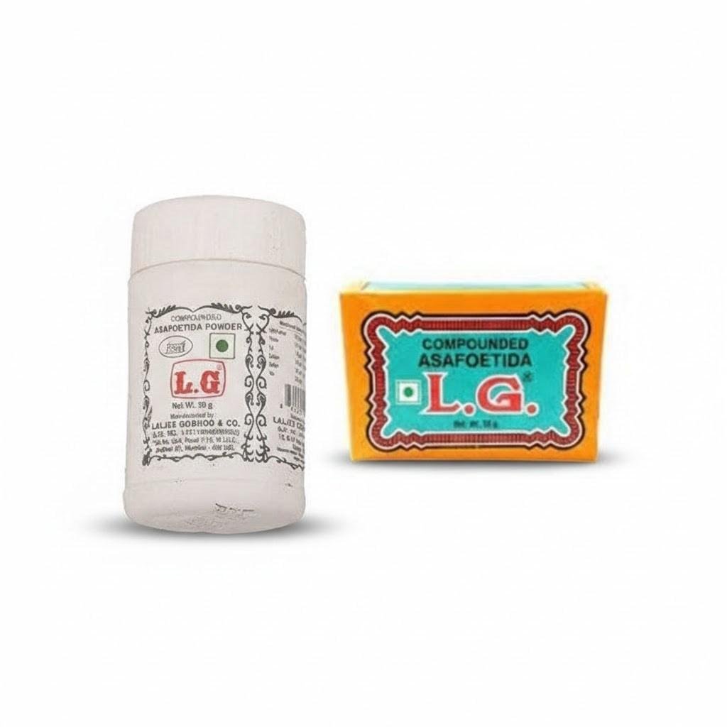 LG Compounded Asafoetida (Hing)/(PERUNGAYAM() - Pure & Aromatic (Powder & Crystal/Lump)