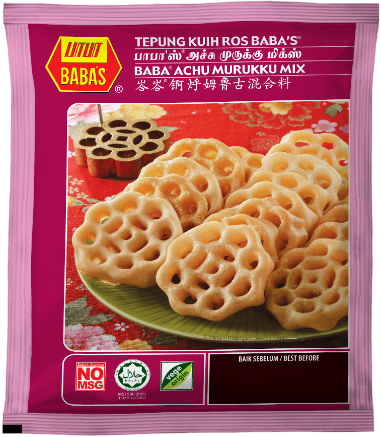 BABA'S ACHU MURUKKU FLOUR / TEPUNG KUIH ROS