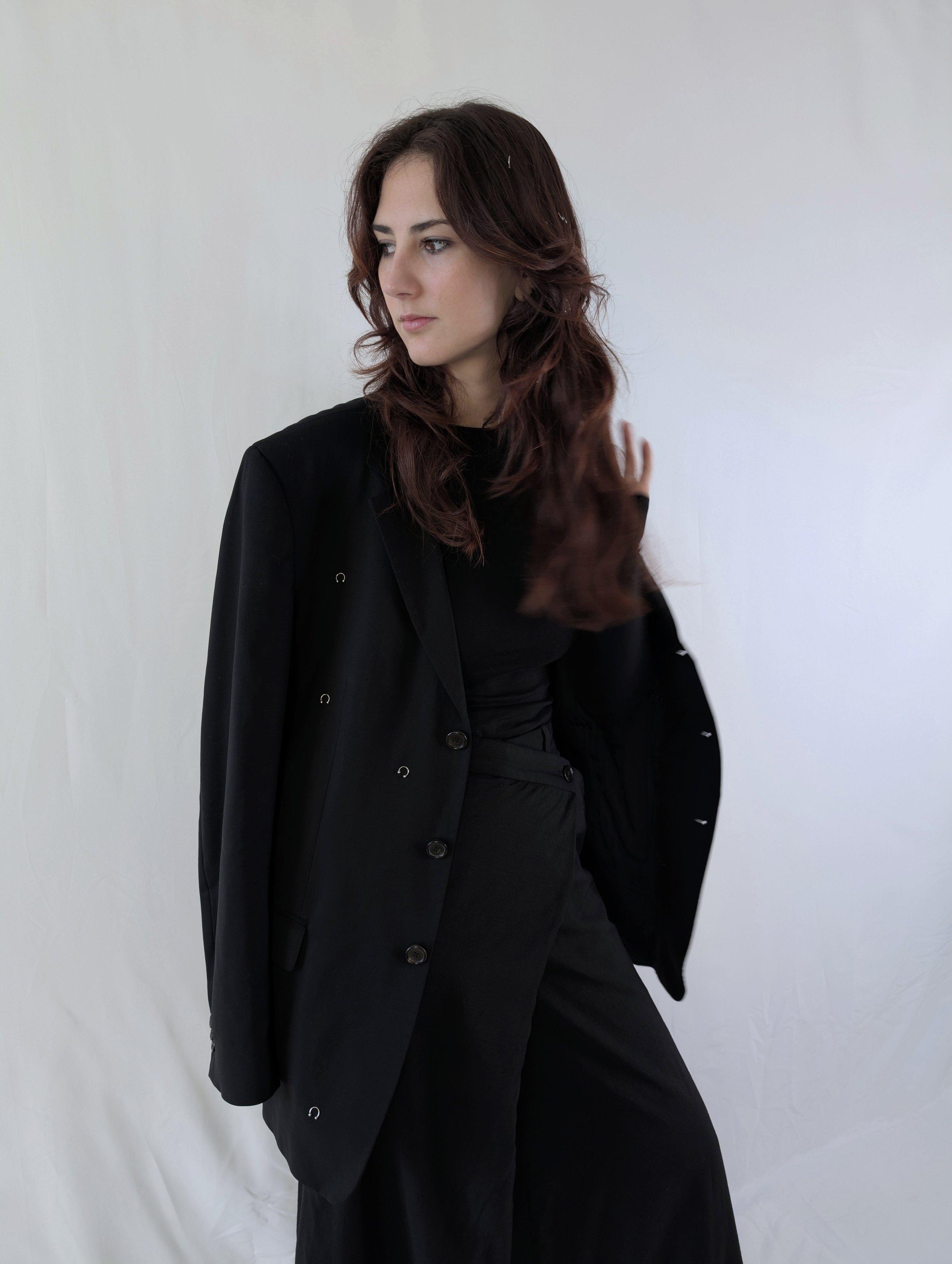 Studio Réédition Pierced All-Over Upcycled Blazer
