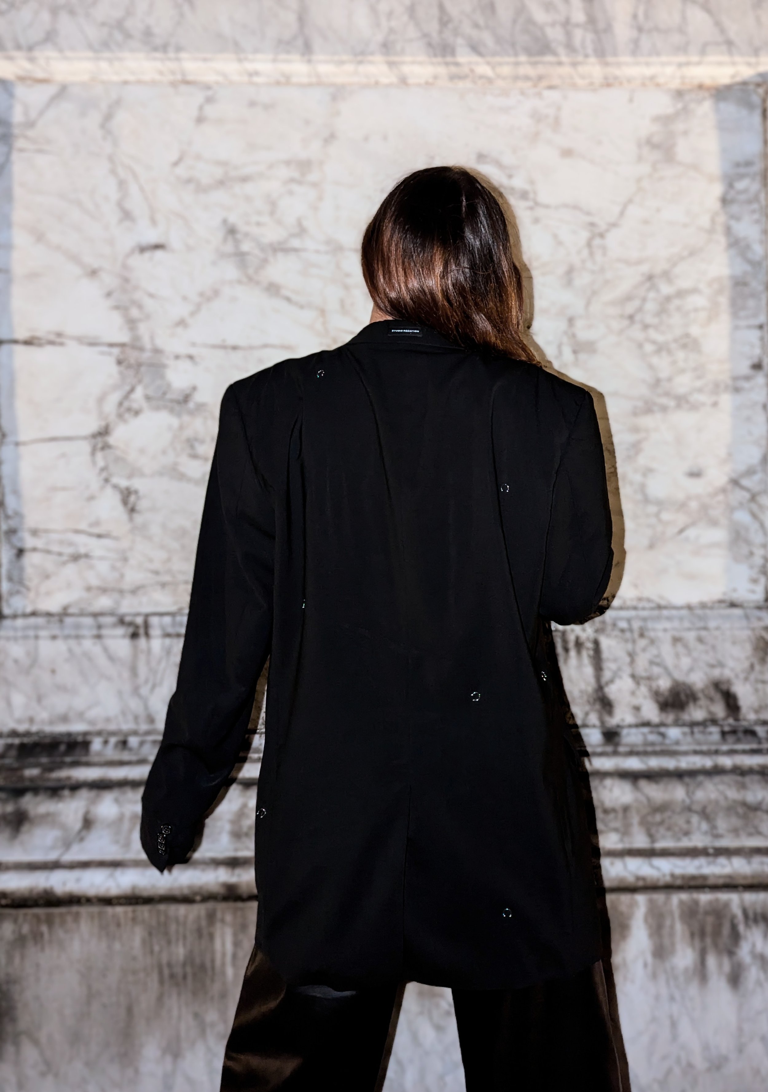 Studio Réédition Pierced All-Over Upcycled Blazer
