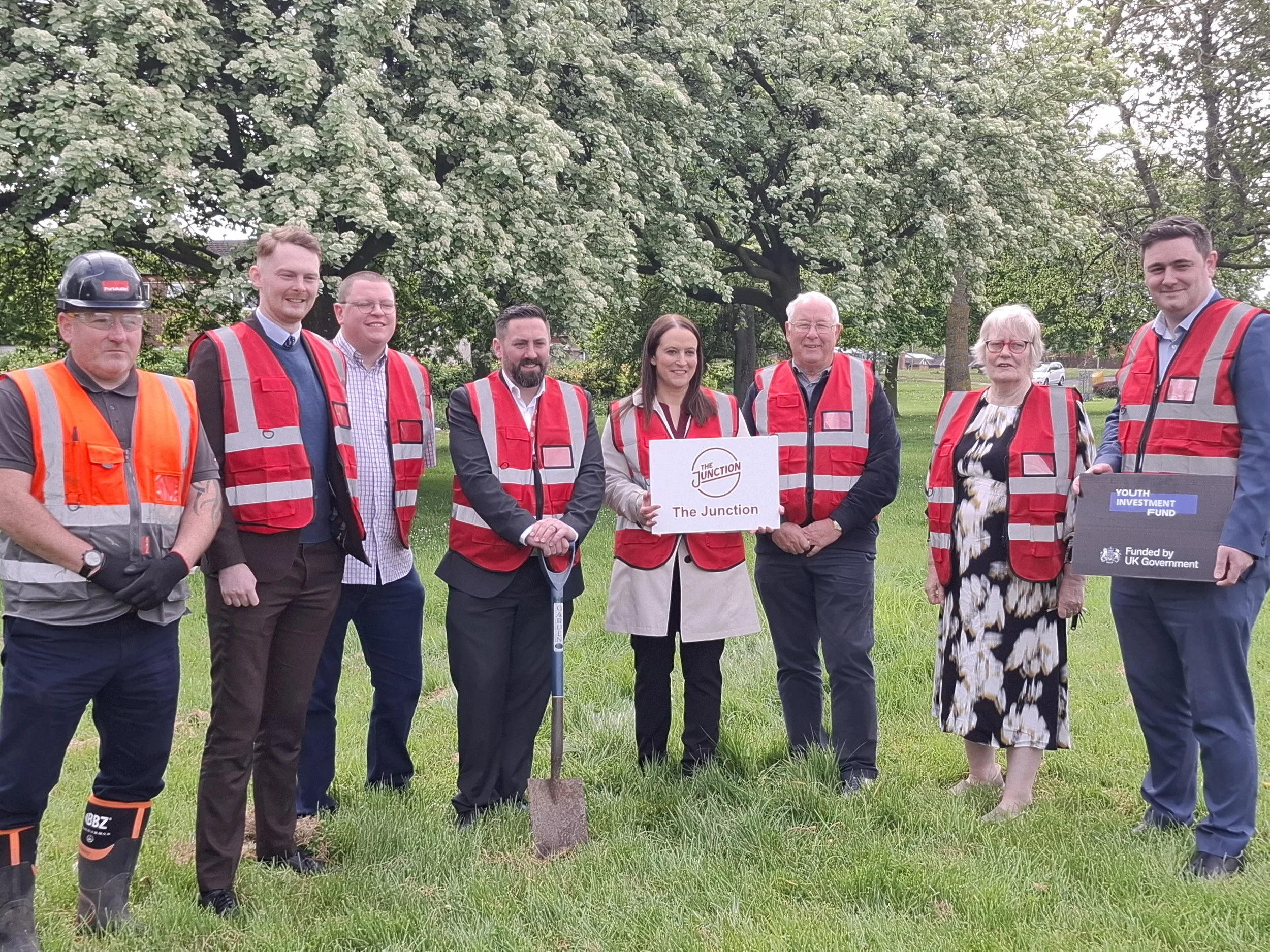 🌟 Spade in the Ground for New Youth Facility as The Junction Begins Work on Transformational Community Space