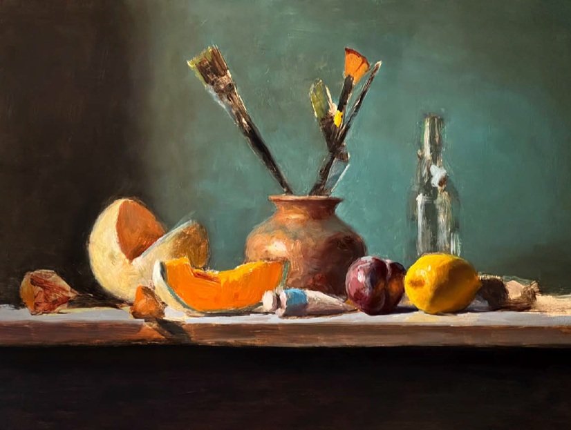 Still Life with Canteloup (SOLD)
