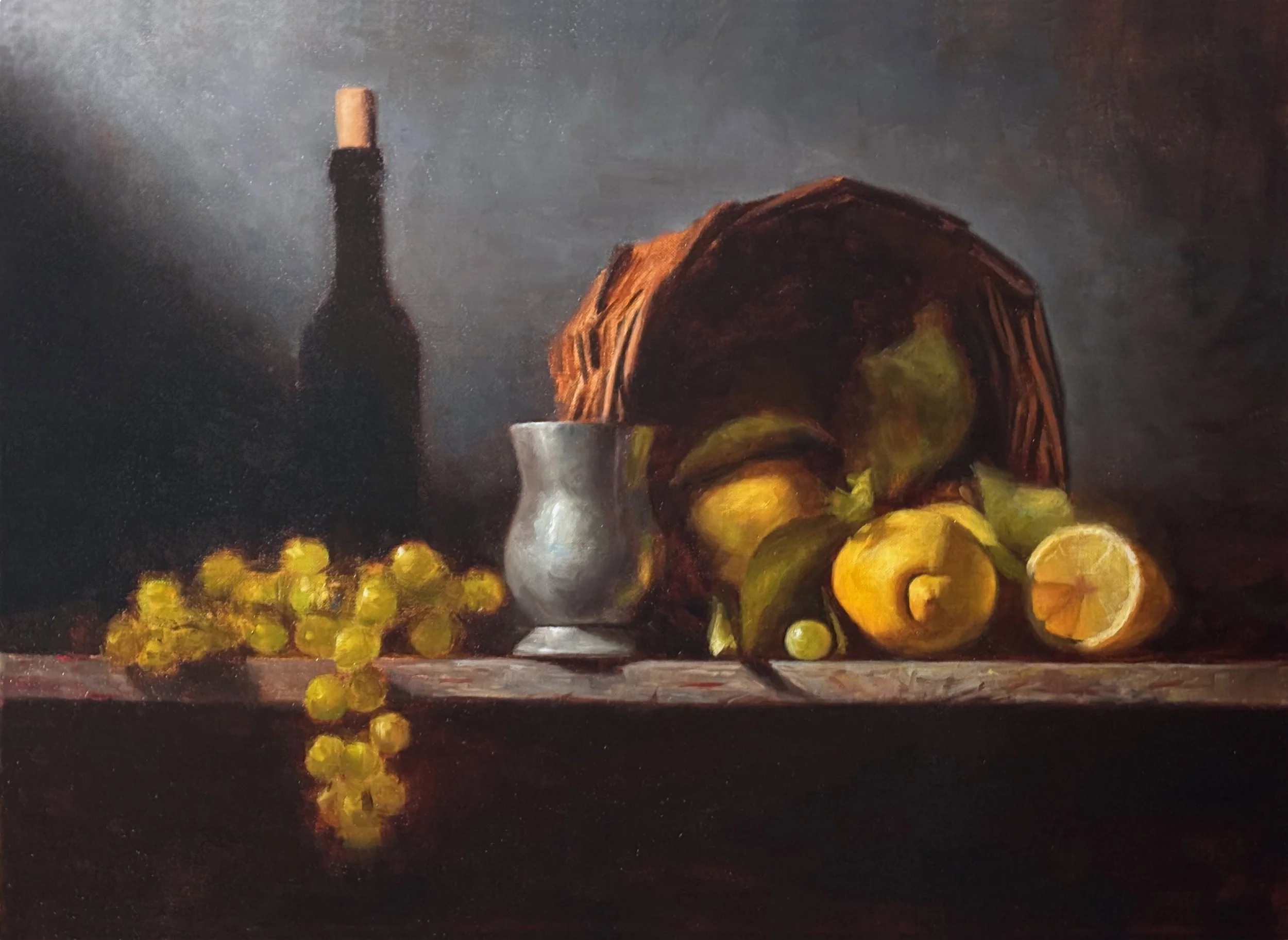 Lemon Basket with Pewter Goblet · 2026