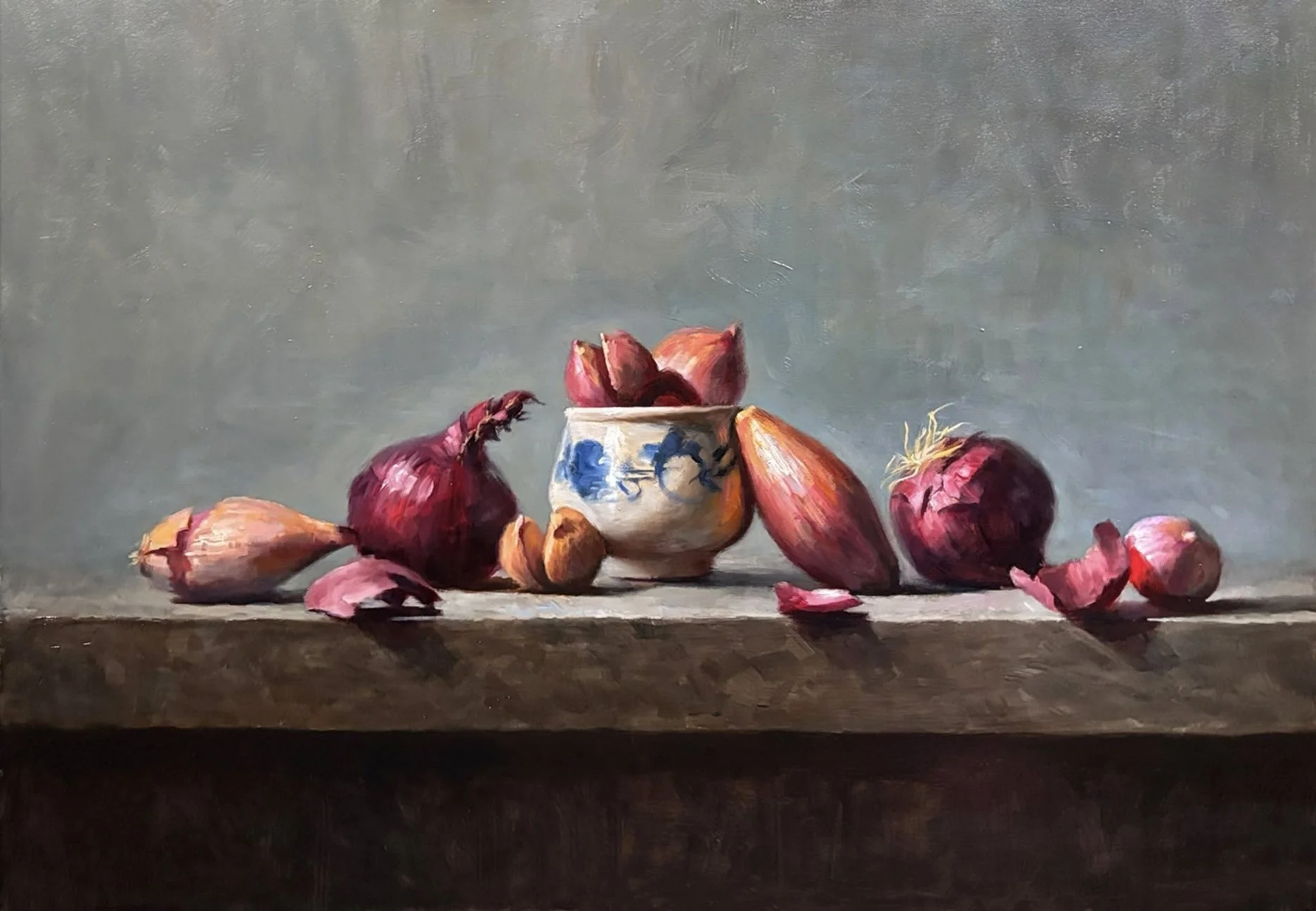 Onions on Black Slate · 2026