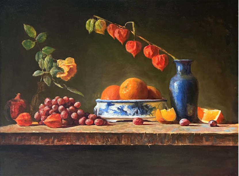 Still Life With Chinese Lanterns