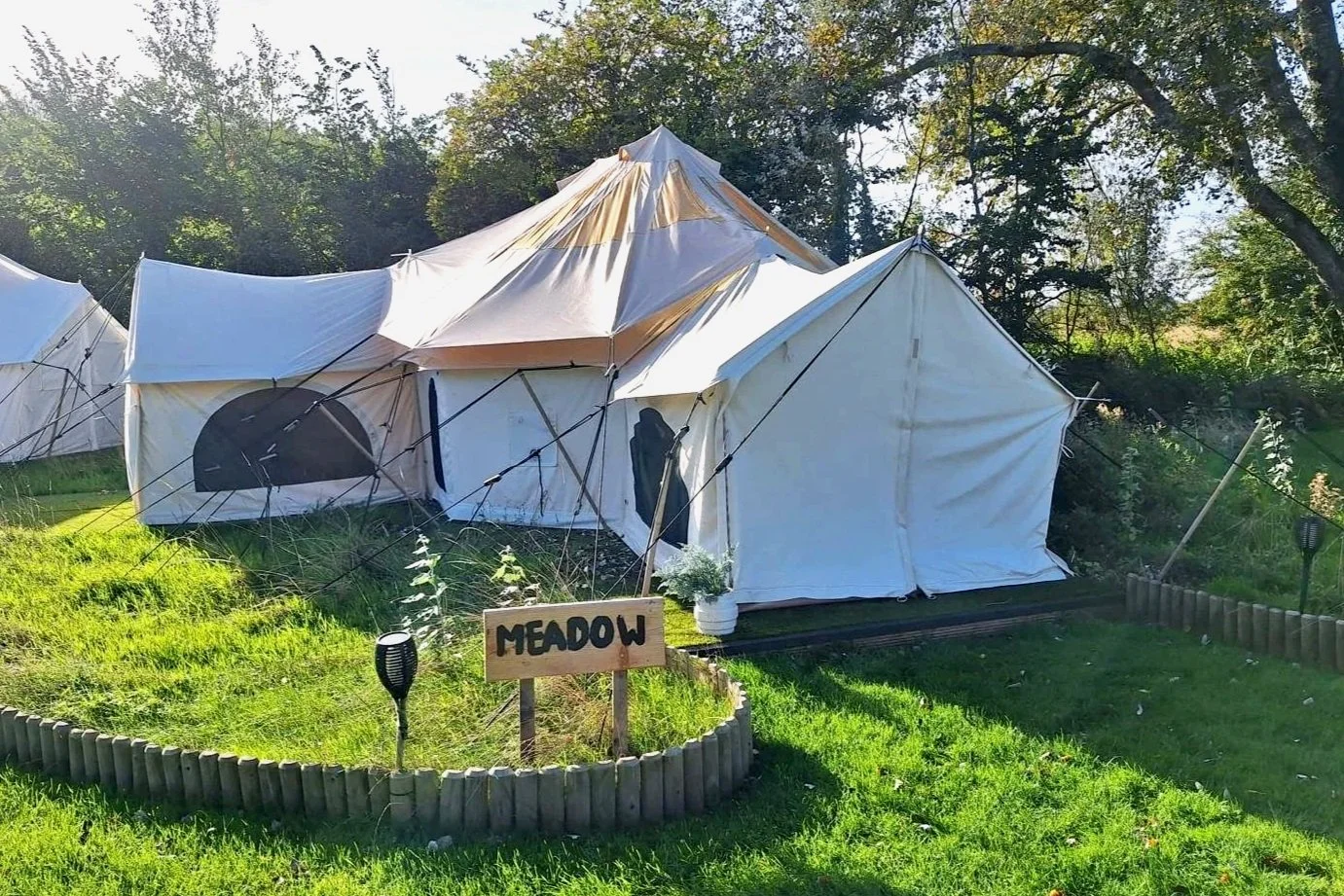 Single bed in Shared Tent