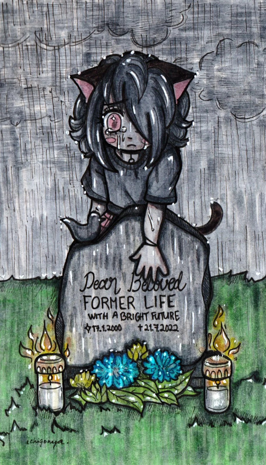 Visiting Former Me’s Grave
