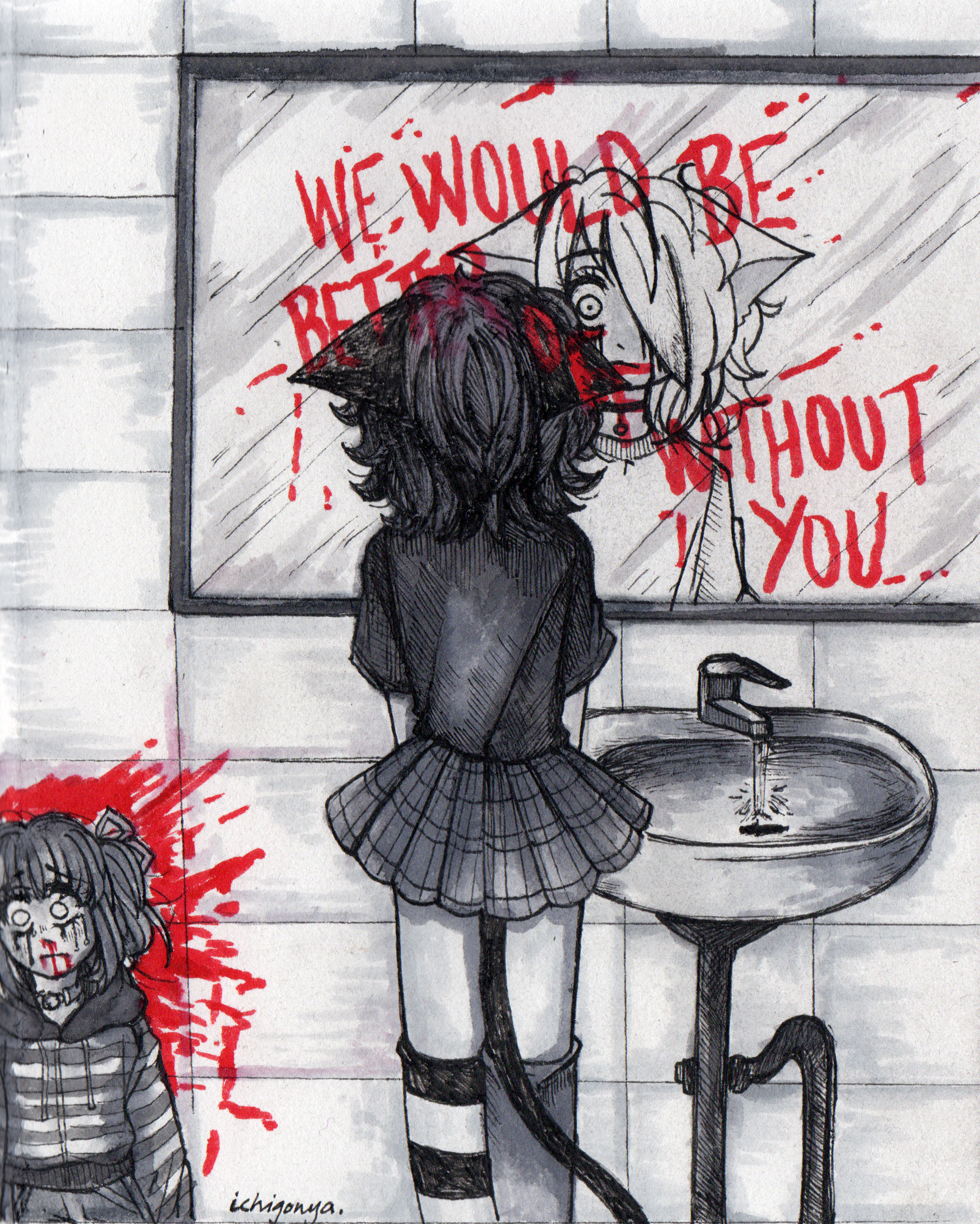 " We Never Wanted You Here"