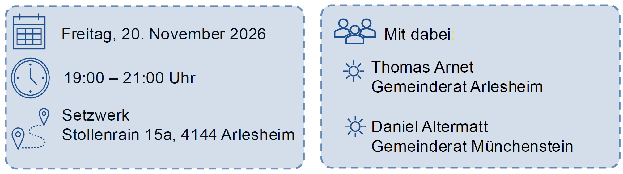 Strom für Arlesheim