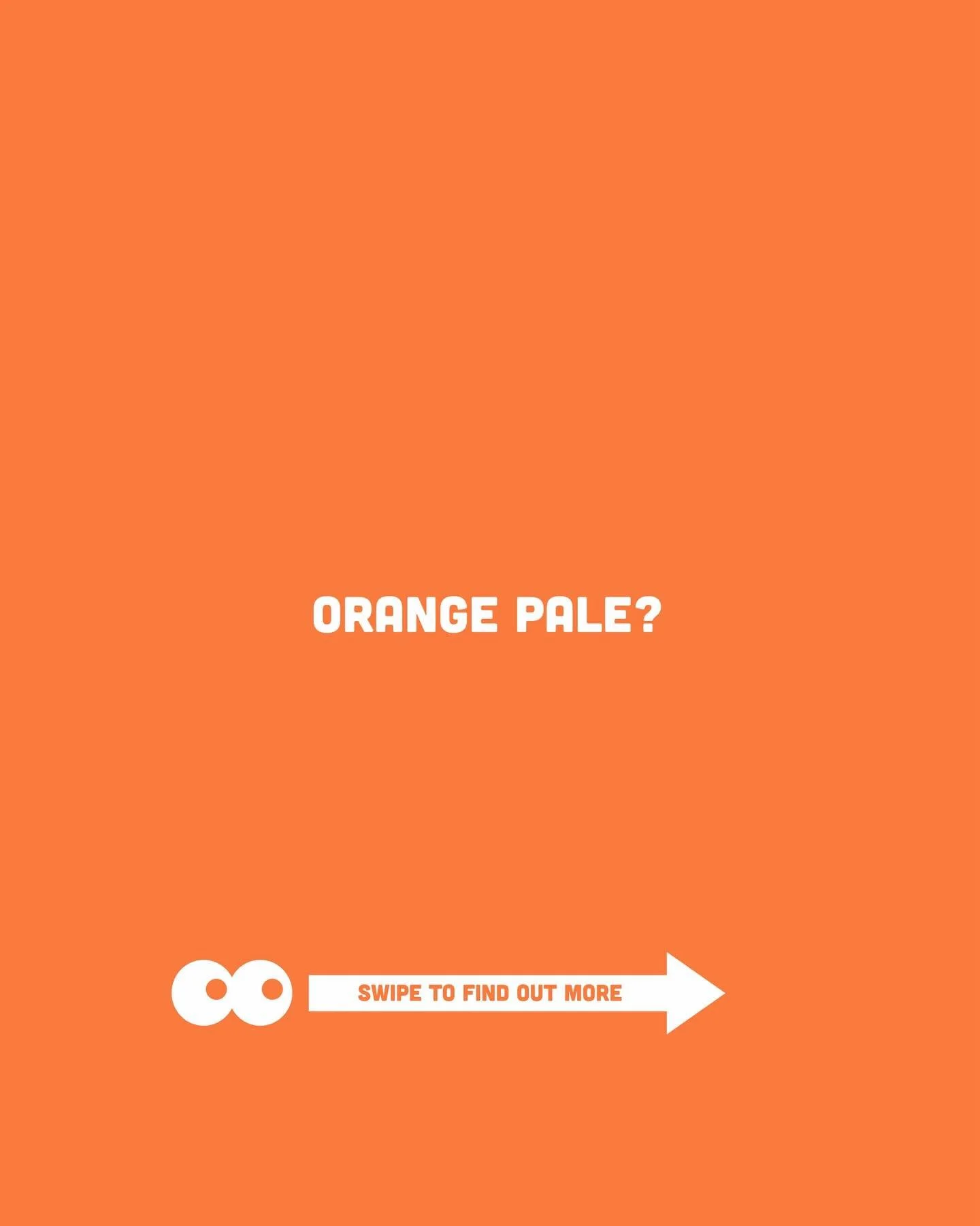 Brand new this week! "Orange Pale" it's exactly how it sounds.. juicy, orange, citrusy.. the perfect transition into Spring! 🍊☀️ 

Available in cans &amp; keg x