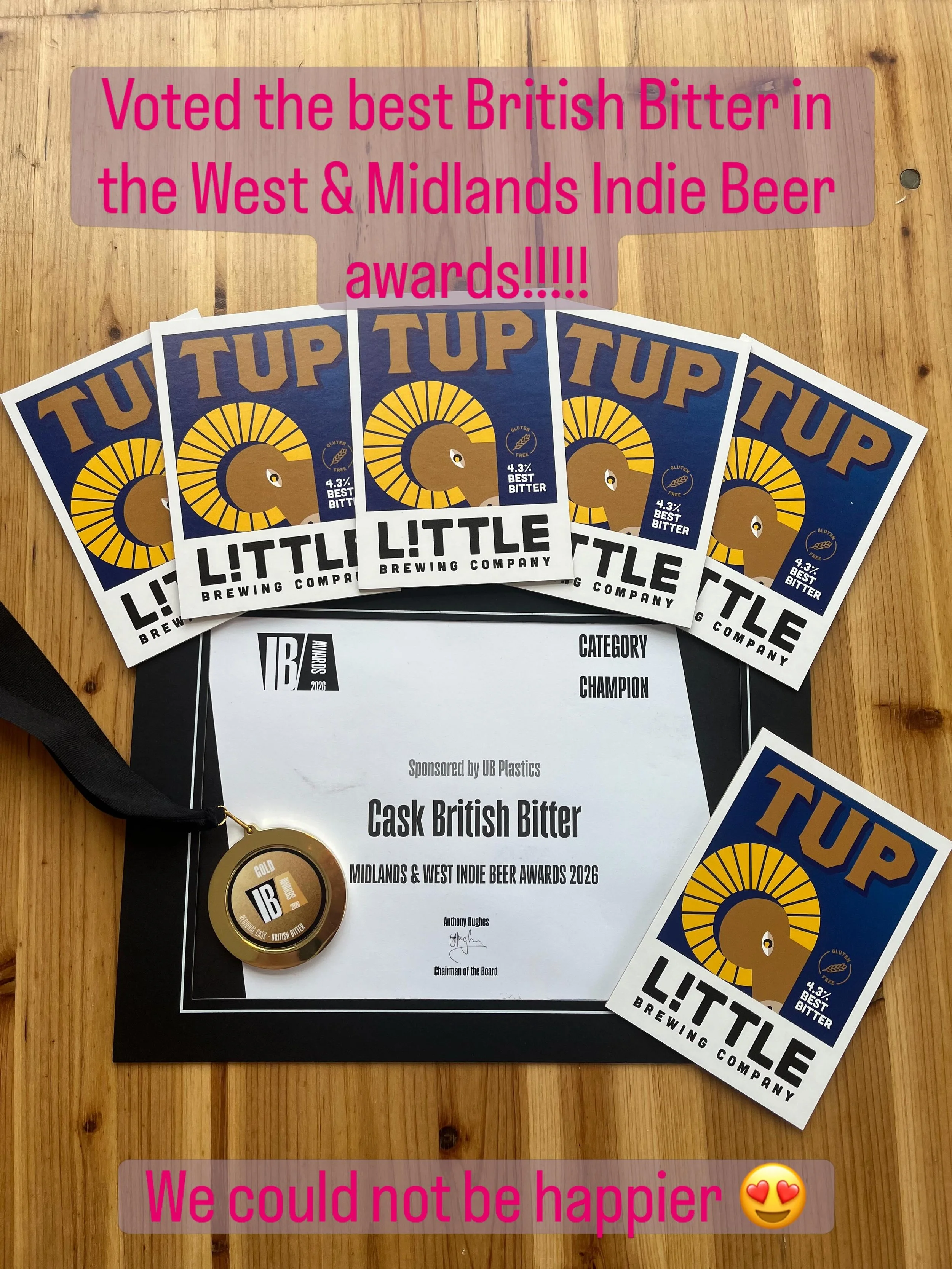 We went down to the incredible Ludlow Castle food and drink festival yesterday for the @indiebeeruk Midlands &amp; West beer competition. We were blown away that out of the 29 entries we walked away with the GOLD!!! Proving that our #glutenfree beer 