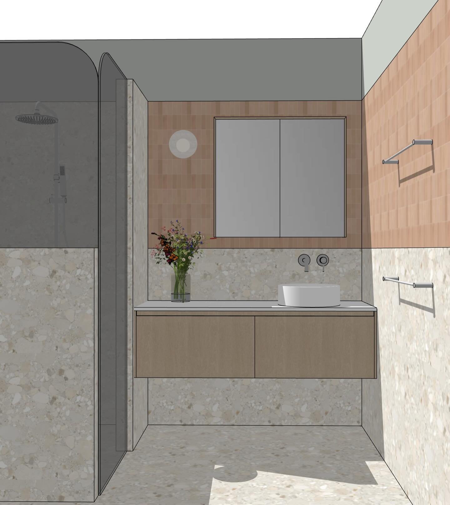 Being invited back into a home is something we don&rsquo;t take lightly. 

Currently concept designing a bathroom for a returning client and it&rsquo;s shaping up to be something sweet. 🖤