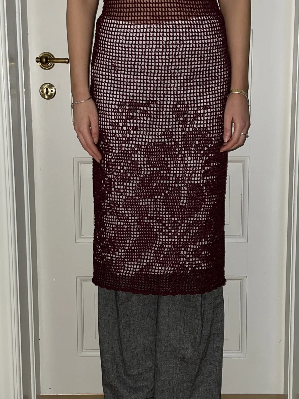 filet crochet dress The D&G Filet Dress — Crochet by Belladonna