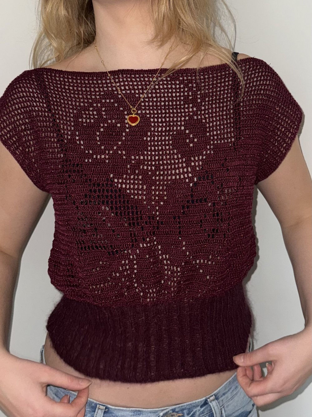 Blooming Boatneck (English) — Crochet by Belladonna