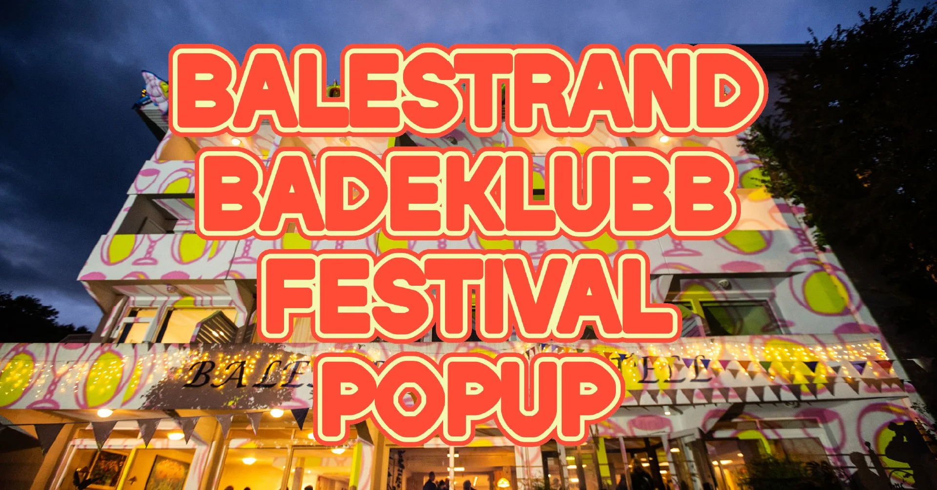 Badeklubbfestival-popup på bar Bodega i Bergen