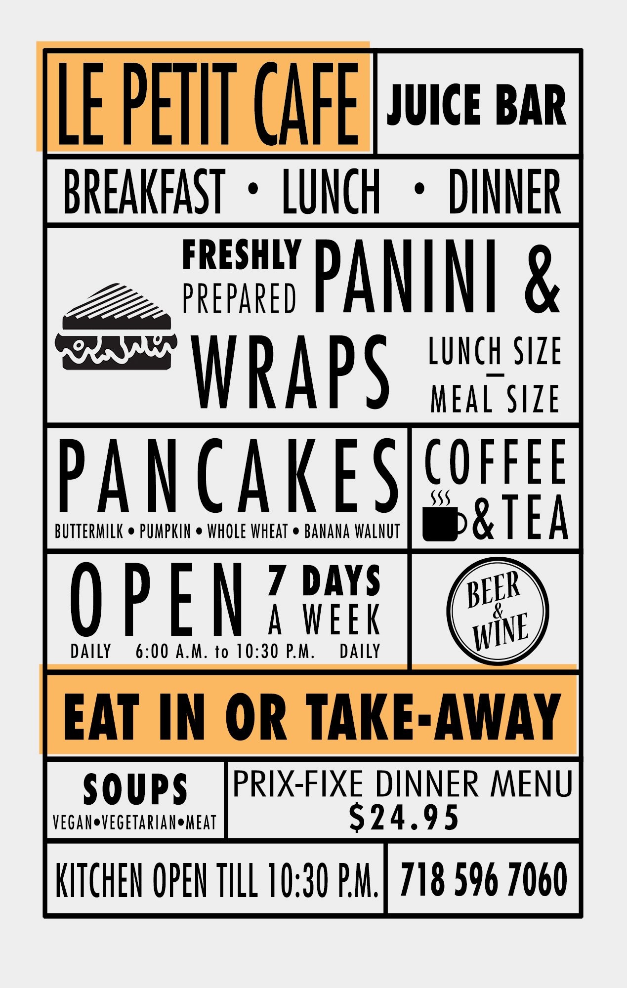 A Frame Sidewalk Poster