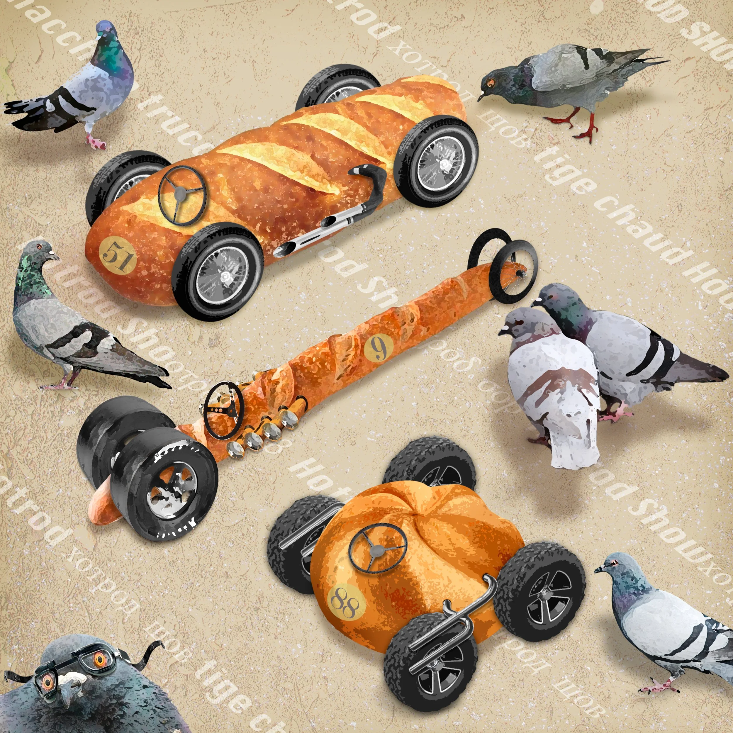 Bird Watching HotRods