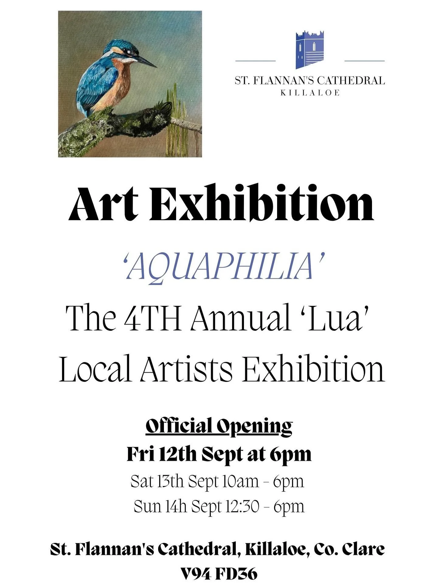 I&rsquo;m participating in this exhibition opening in Killaloe on Friday evening at 6pm. I have one work included; swipe over to see it. The exhibition is open until Sunday, if you&rsquo;re about, do pop in. All works are for sale.

&lsquo;Pust&rsquo