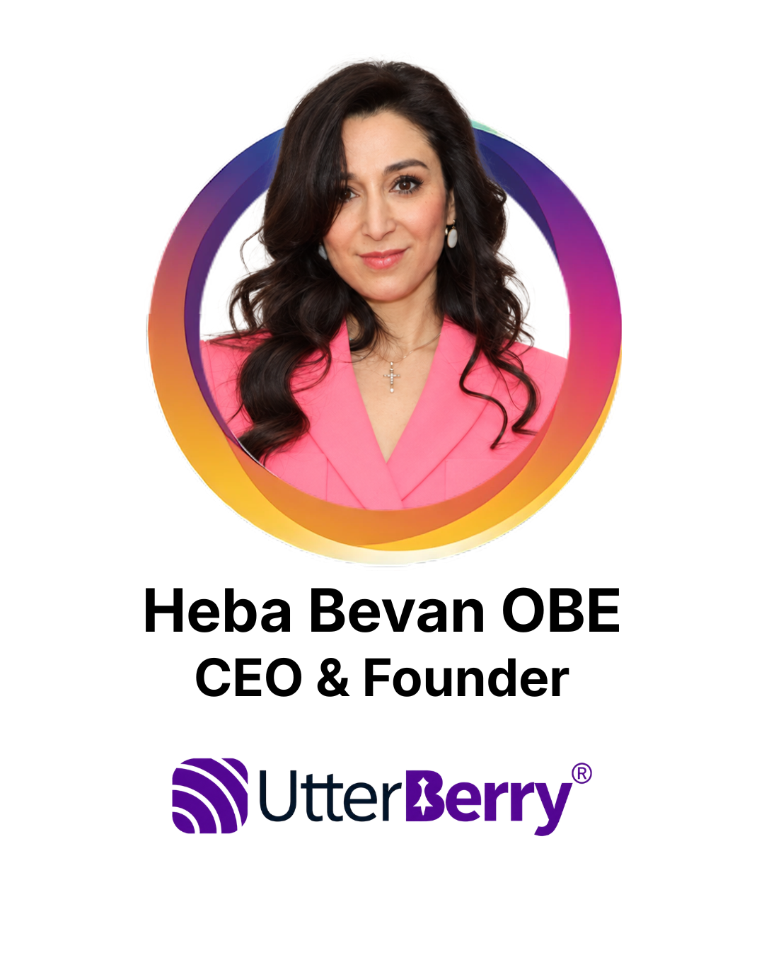 Heba Bevan OBE Card.png