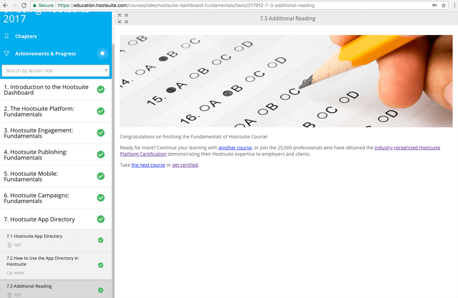 The Fundamentals of Hootsuite Introductory Training.
