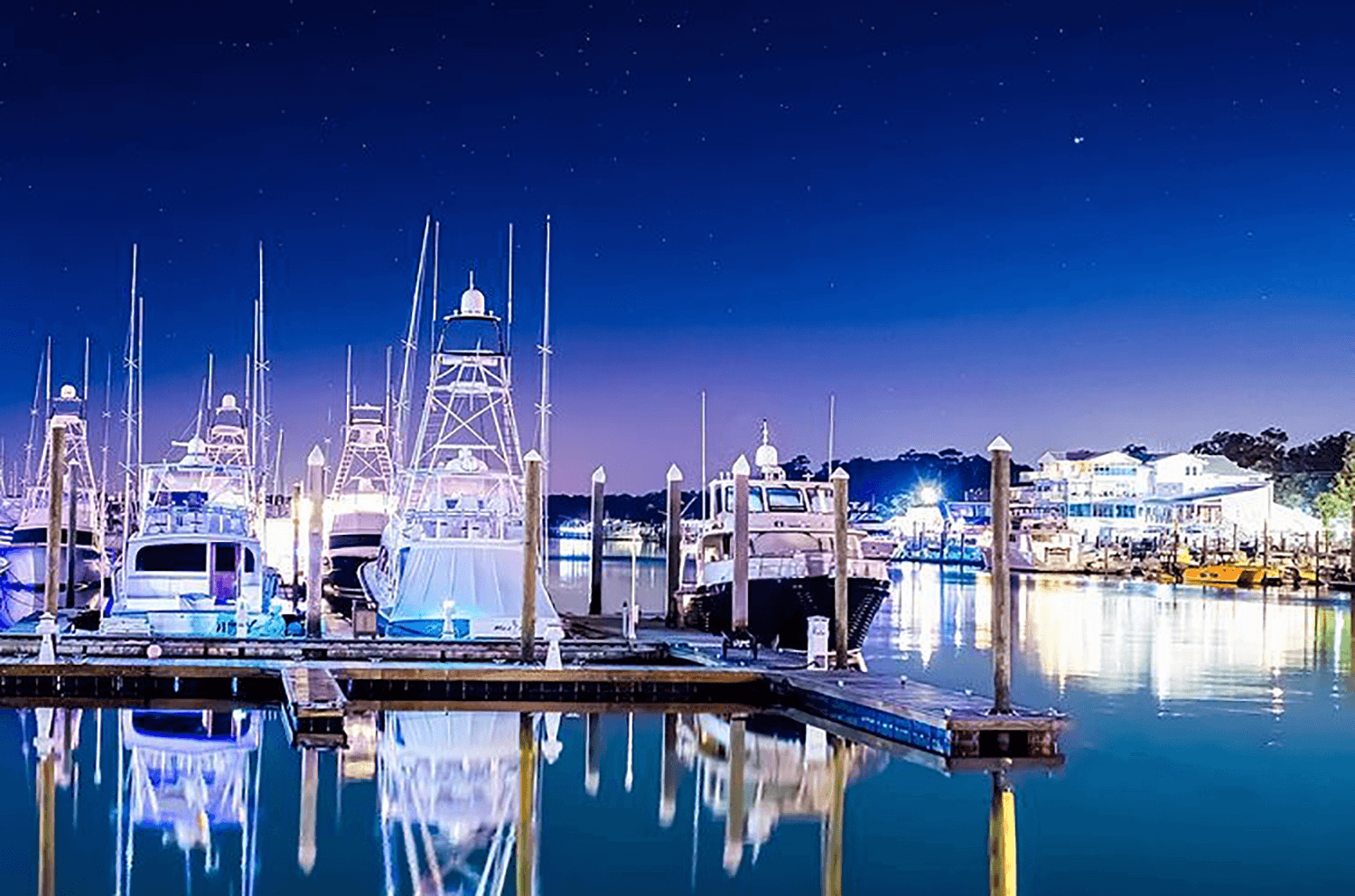 The Great Conjunction of Jupiter and Saturn over the Intracoastal Waterway.