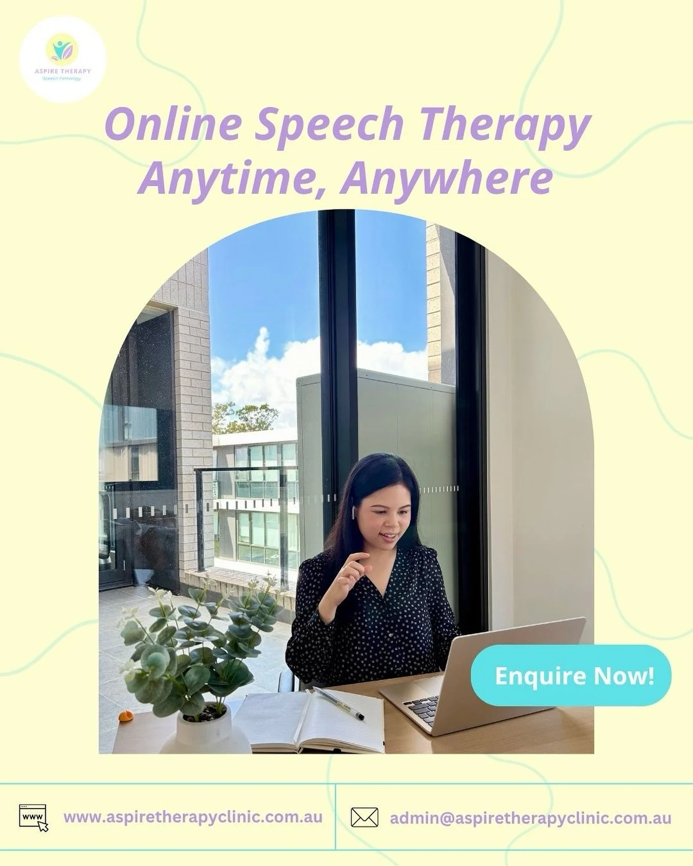 ✨ Speech therapy made simple - anytime, anywhere! 💻💬

Whether you&rsquo;re at home, on holidays, or living rurally - our online speech therapy sessions make it easy to stay consistent with your goals 🌈

✔️ Convenient and flexible
✔️ Evidence-based