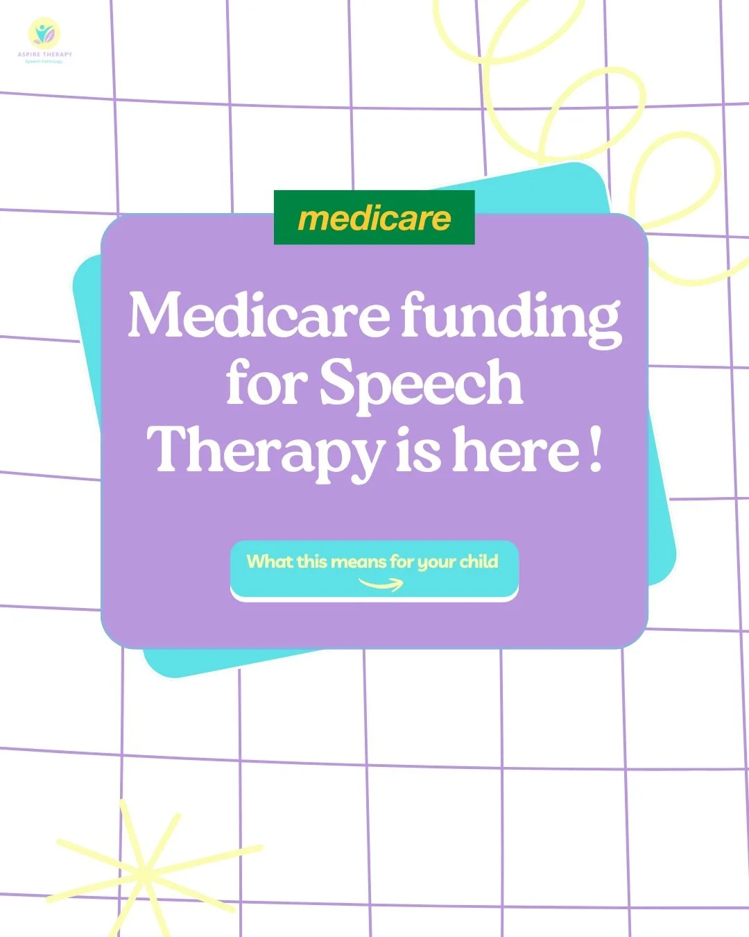 Big news for families 🤍

From March 2026, Medicare funding is expanding to support more children and young people accessing speech therapy.

This means:
✨ More affordable support
✨ More access to early intervention
✨ More families getting help soone