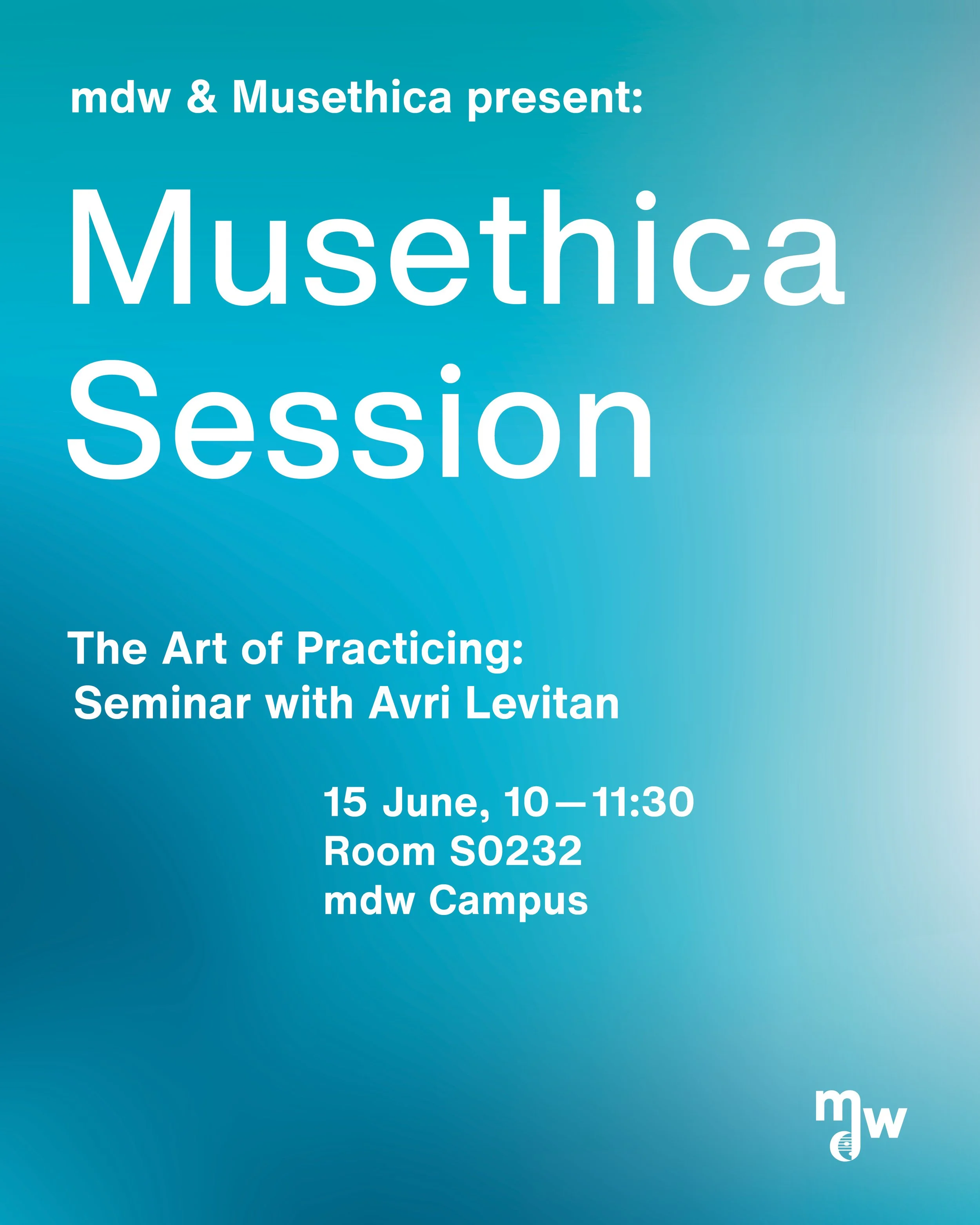 Register now: Seminar “The Art of Practicing” in Vienna