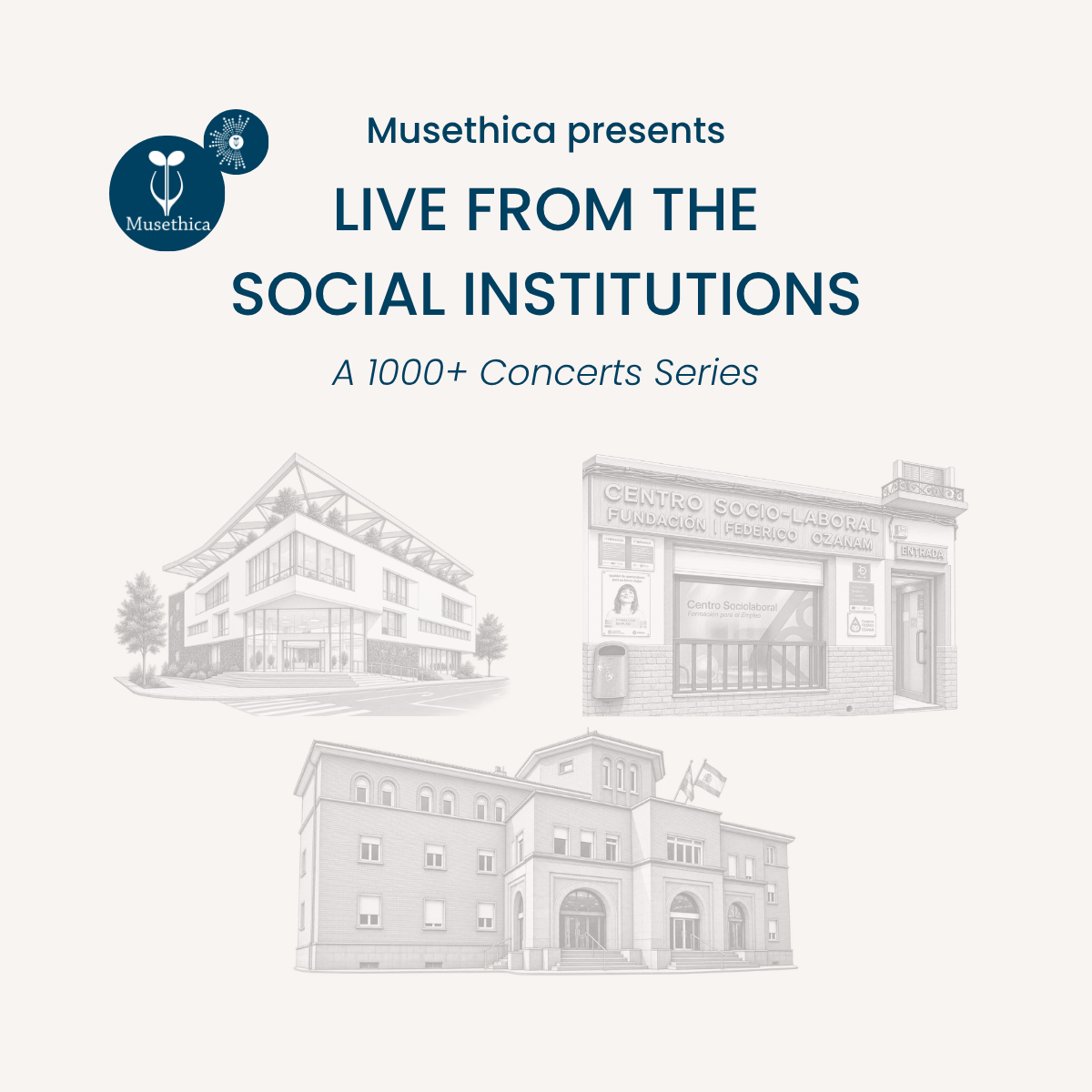 New Audio Series: ”Live from the Social Institutions”