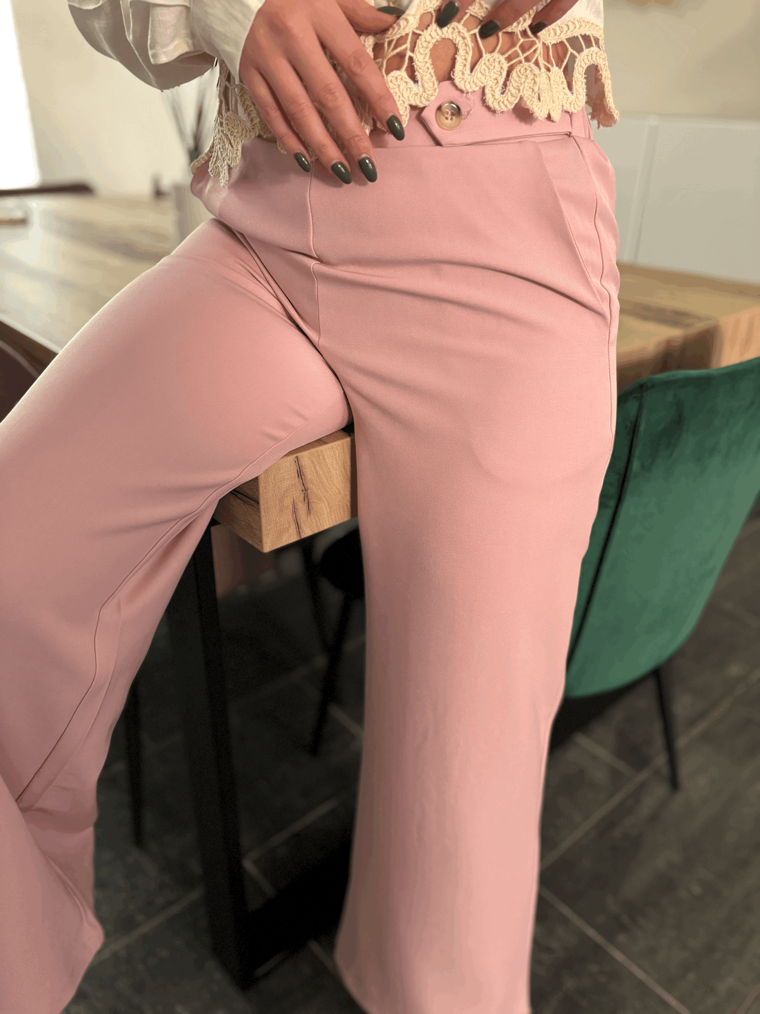 pantalon rose