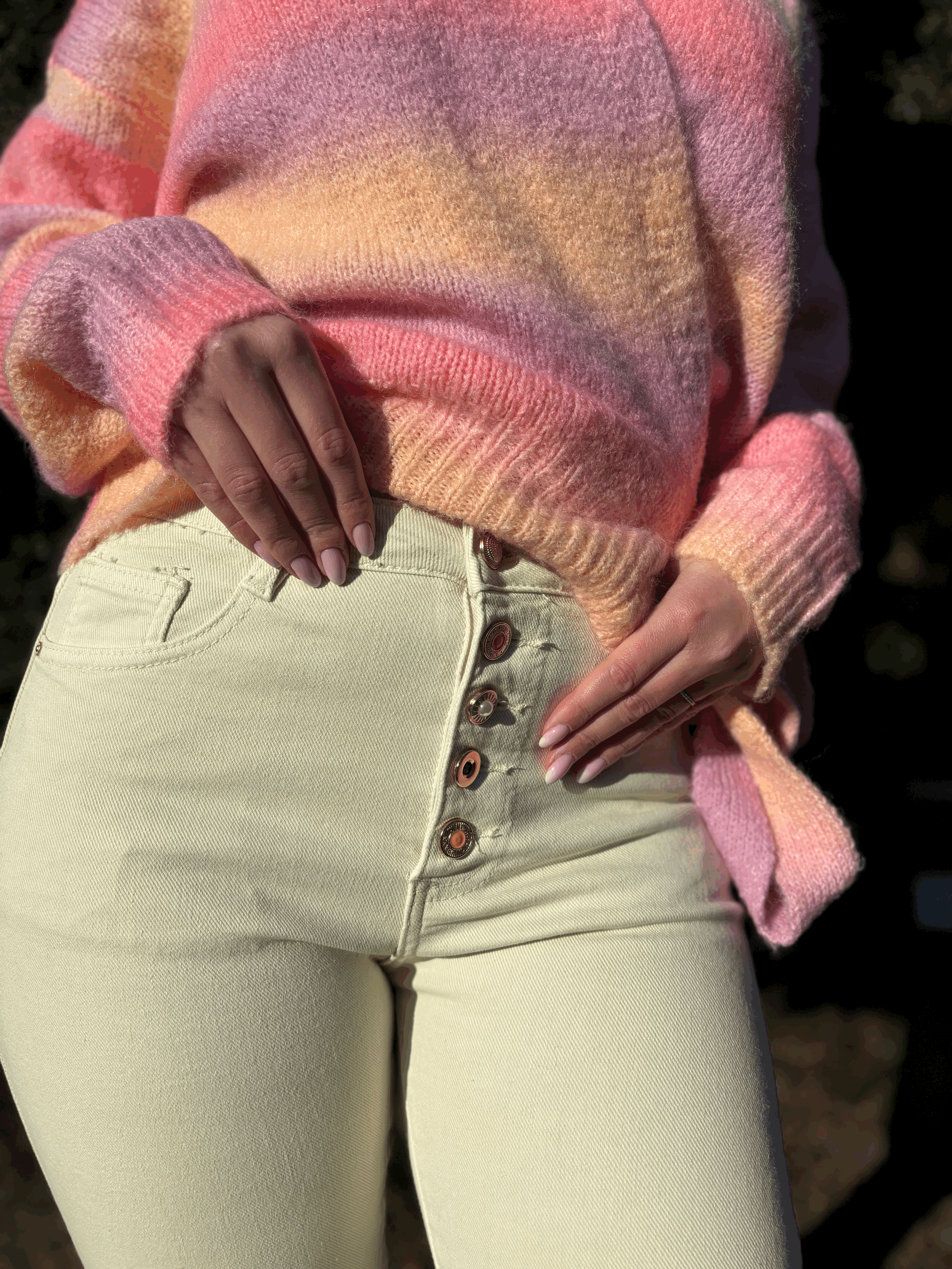 Skinny Beige