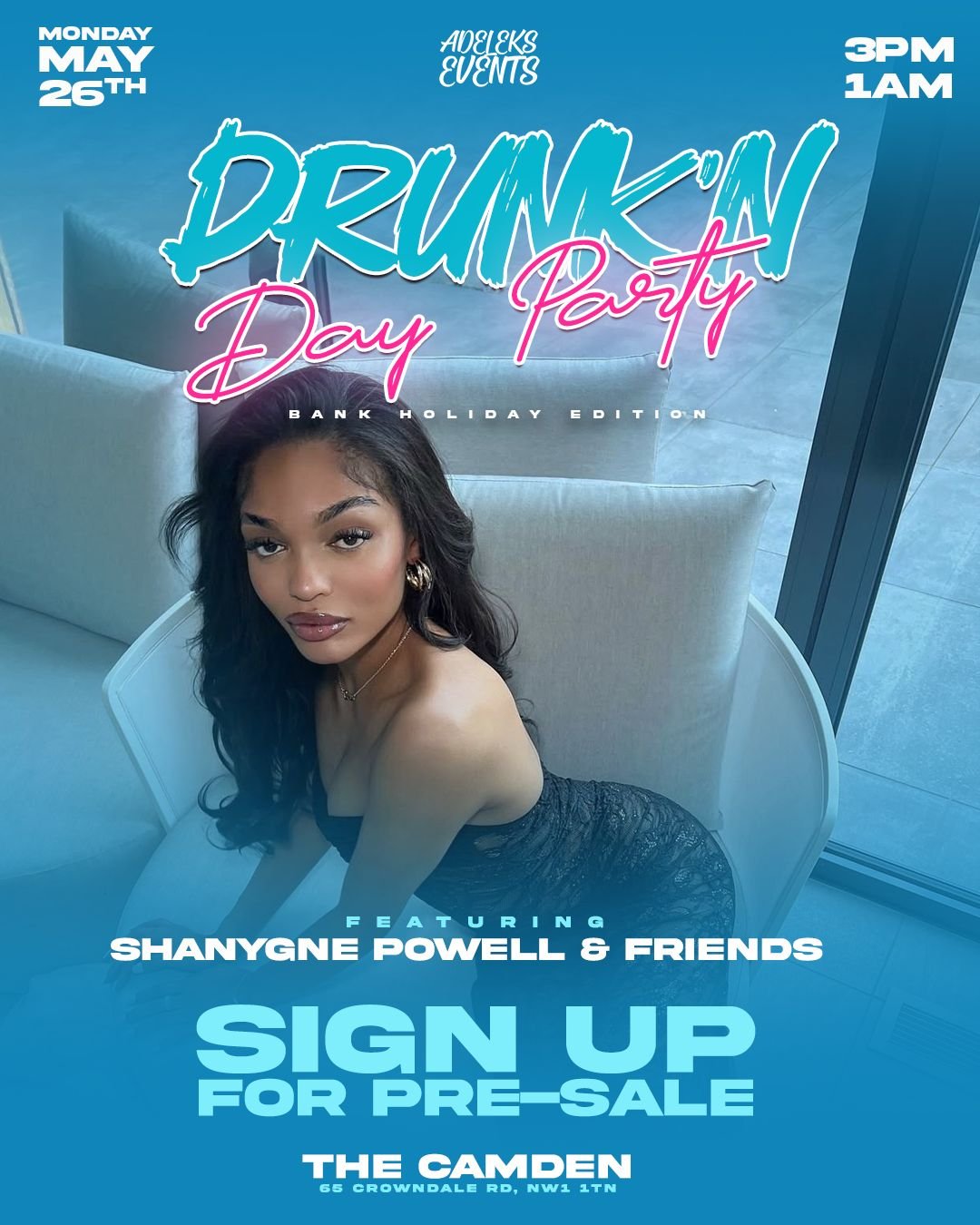 Drunk’n Day Party – Bank Holiday Event