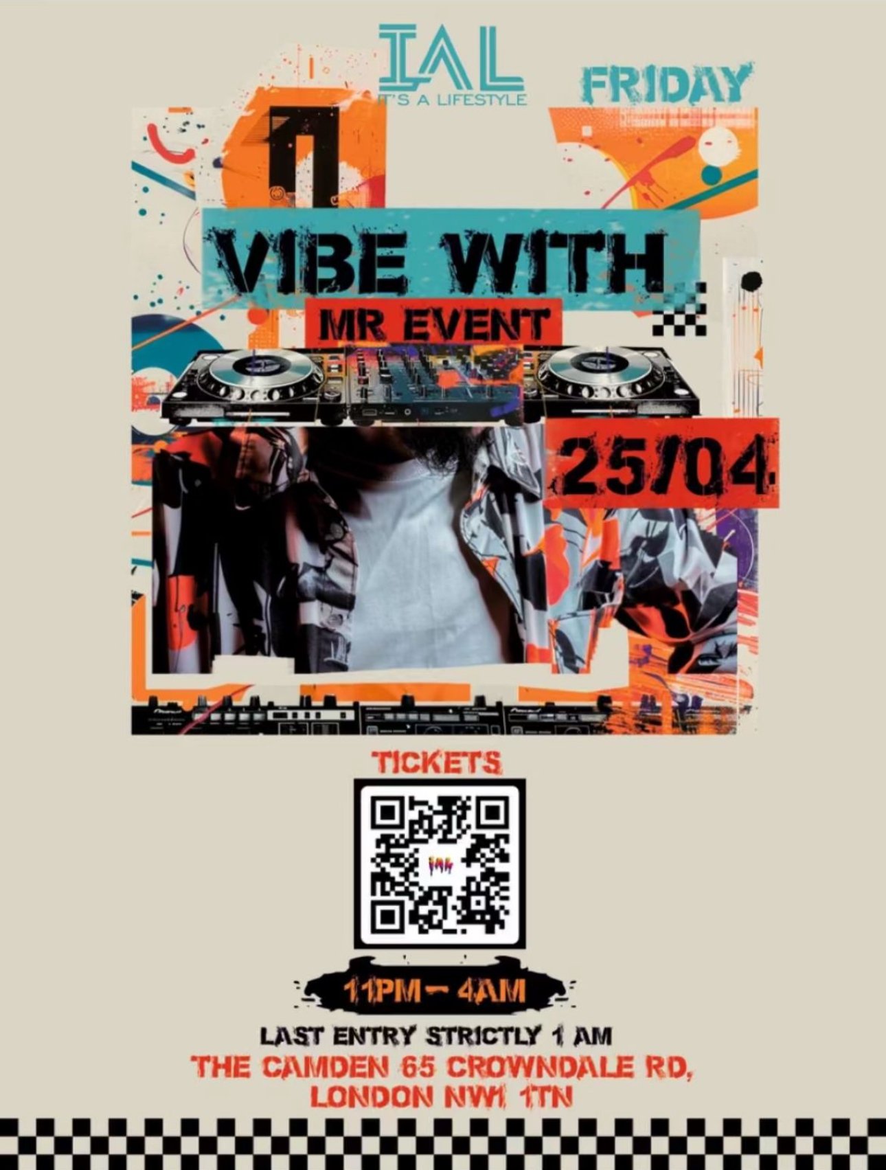 Vibe With Mr Event – Friday Night at The Camden